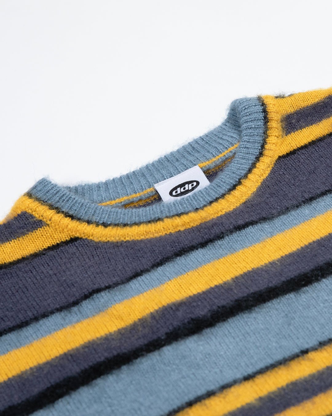 DDP Vintage – Pull en maille oversize à rayures