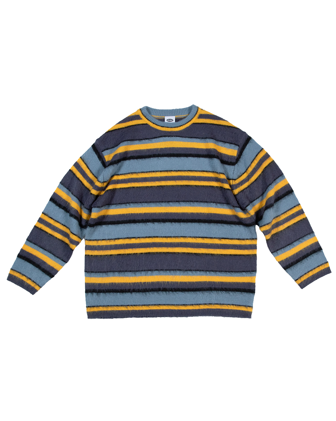 DDP Vintage – Pull en maille oversize à rayures