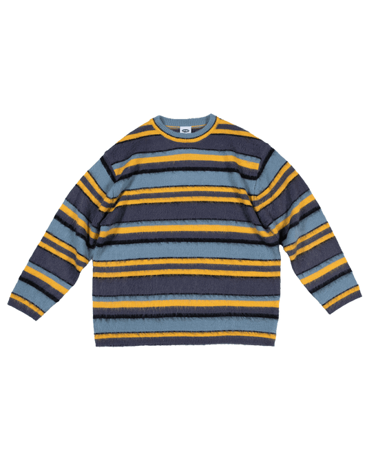 DDP Vintage – Pull en maille oversize à rayures