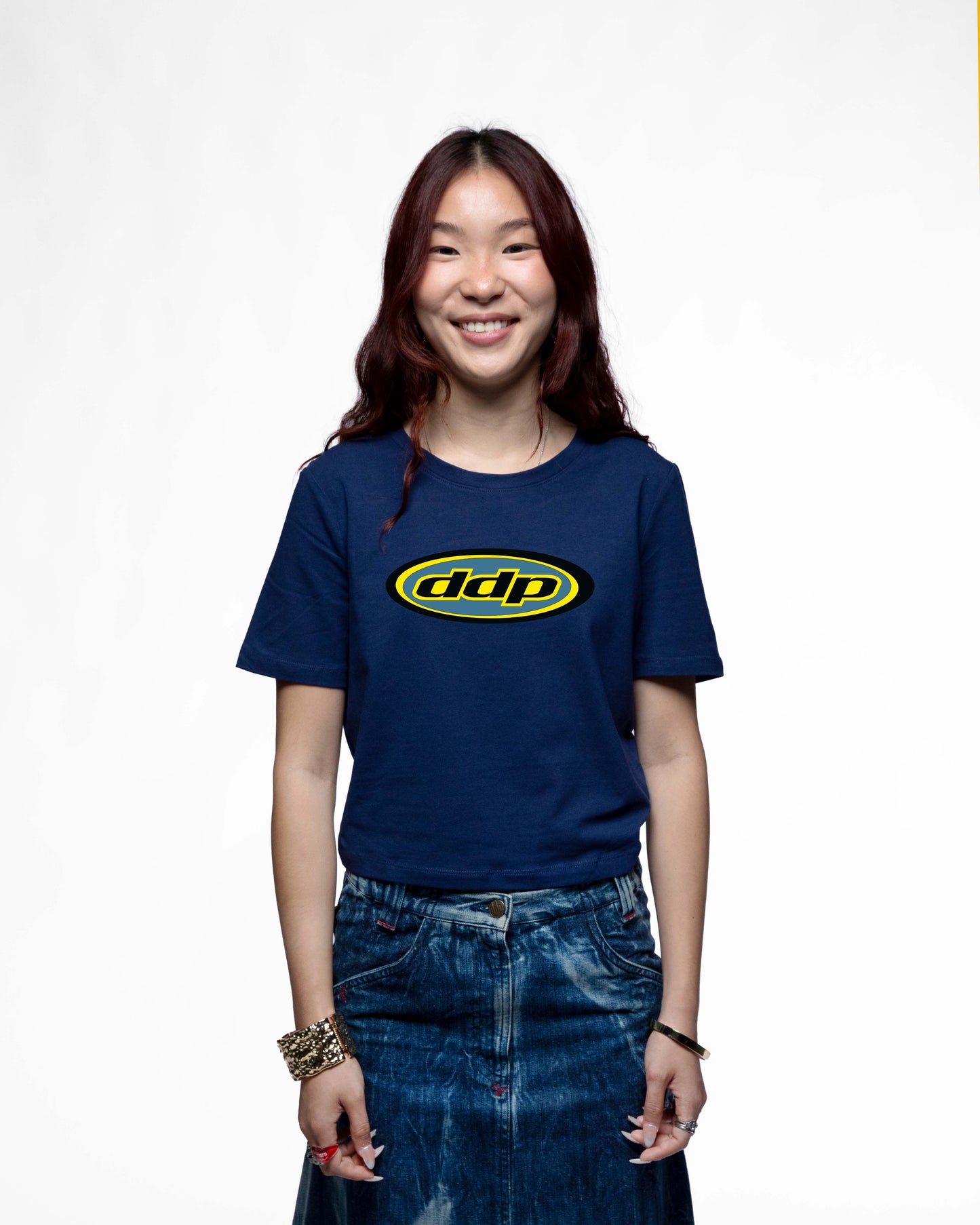 DDP95 – Crop tee femme cintré