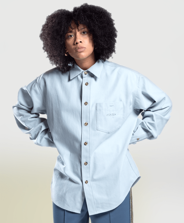 Chemise Oxford DDP – Archive coton coupe droite – DDP-France