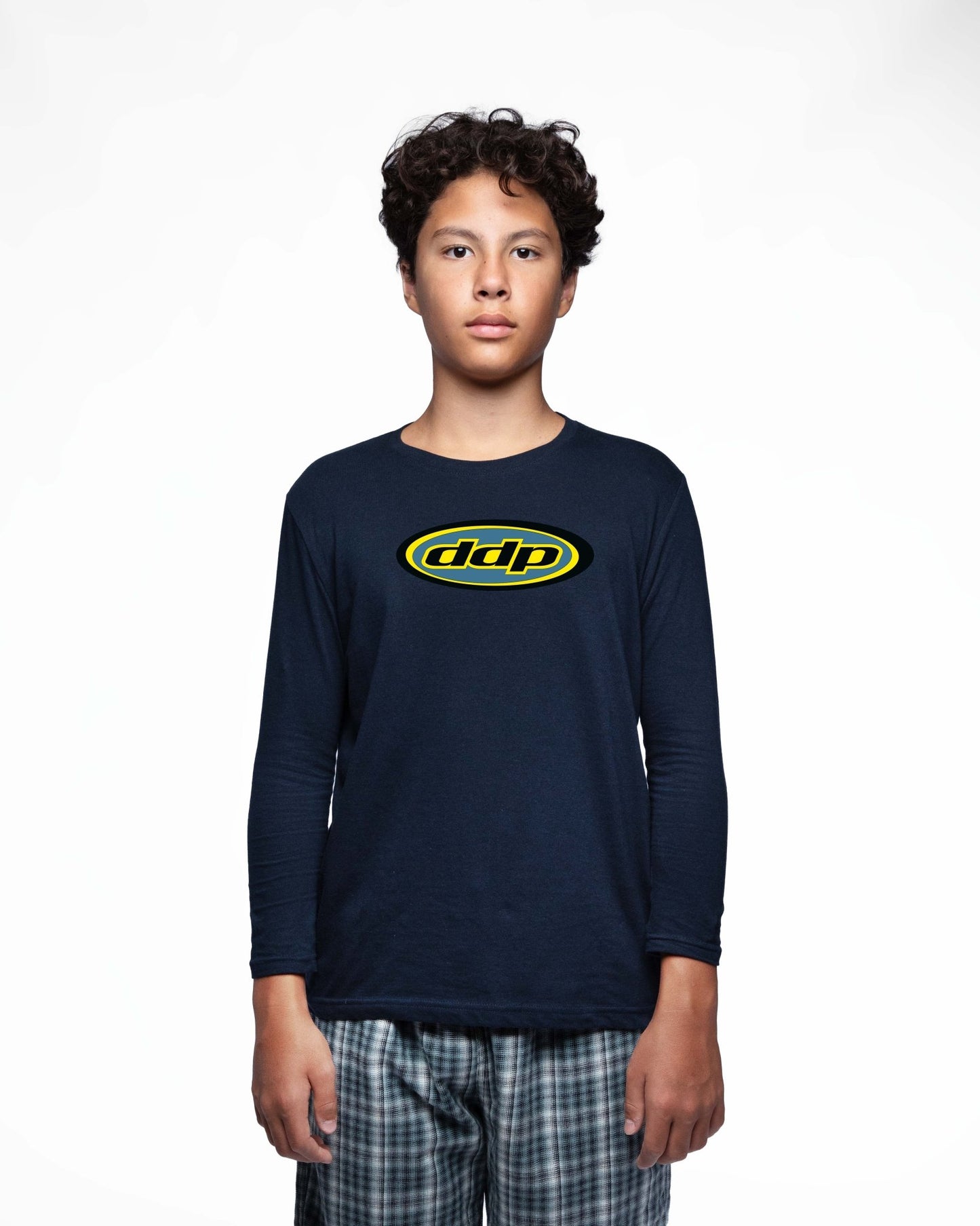 DDP95 – T-shirt manches longues enfant coupe droite