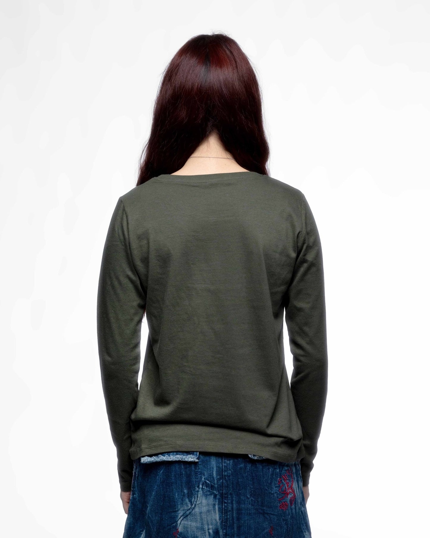 DDP95 – T-shirt manches longues femme coupe droite