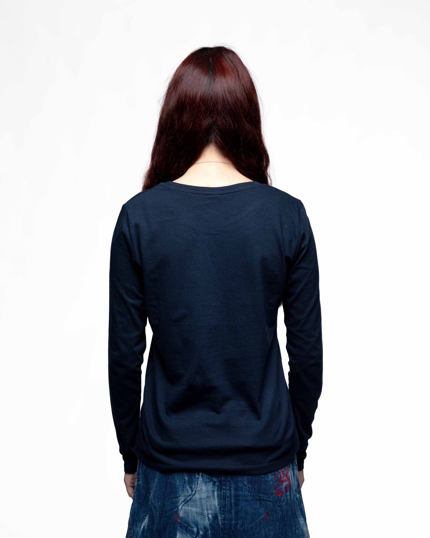 Petit DDP95 – T-shirt manches longues femme coupe droite