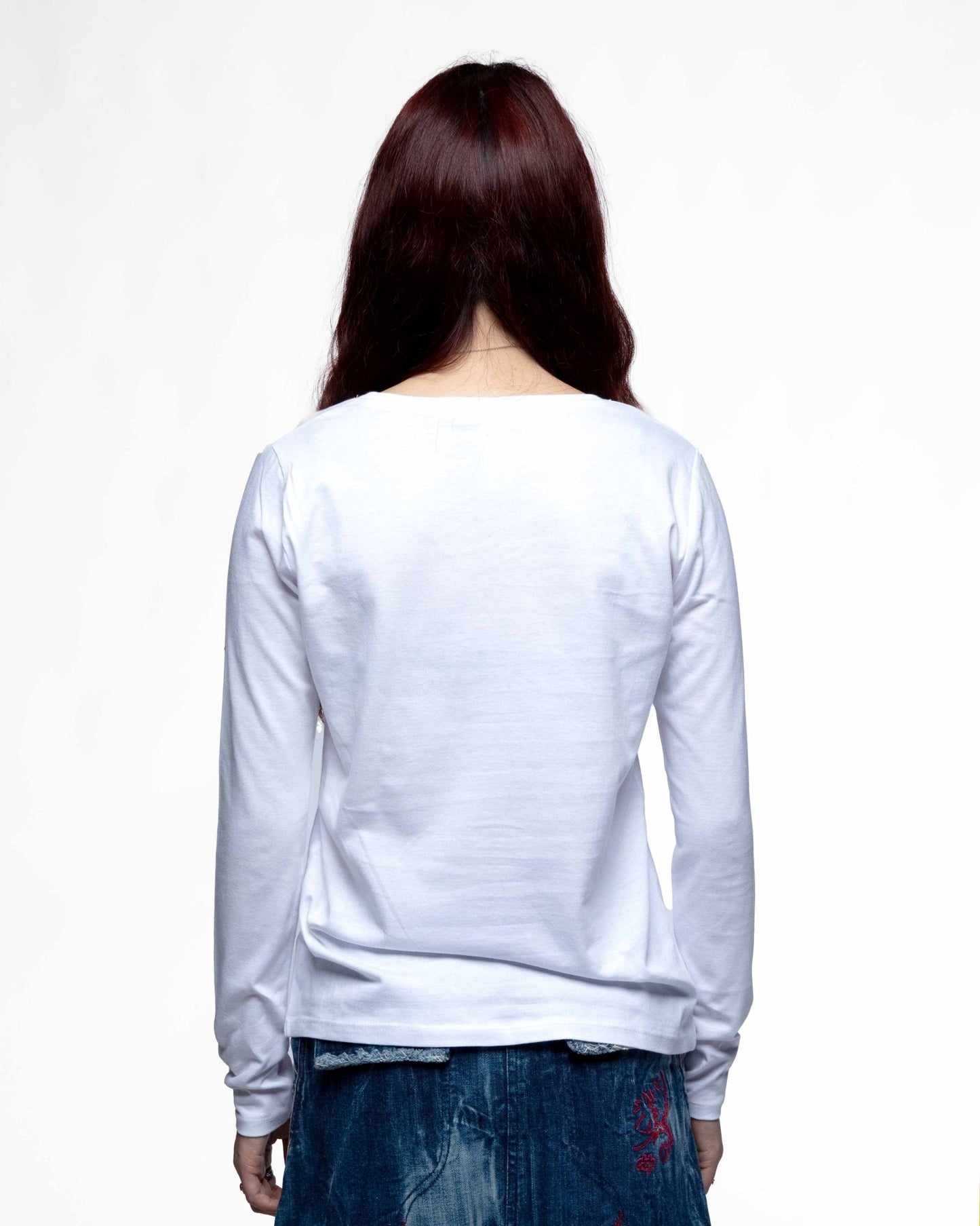 DDP95 – T-shirt manches longues femme coupe droite