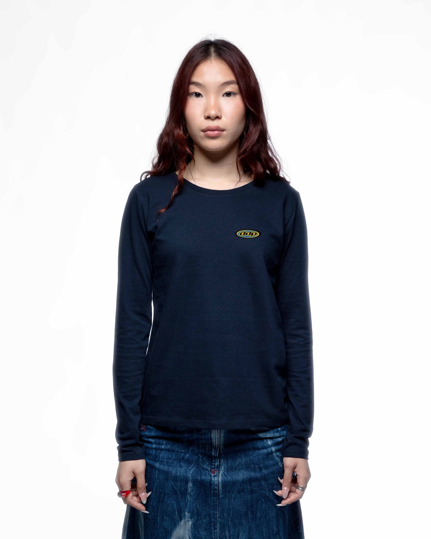 Petit DDP95 – T-shirt manches longues femme coupe droite