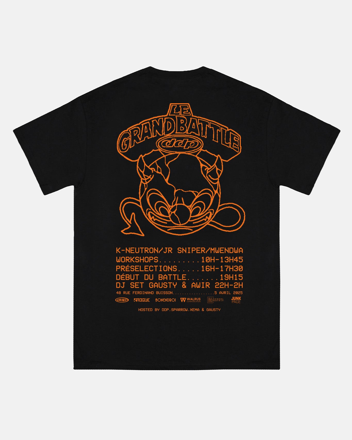 Le Grand Battle DDP – T-shirt coupe droite