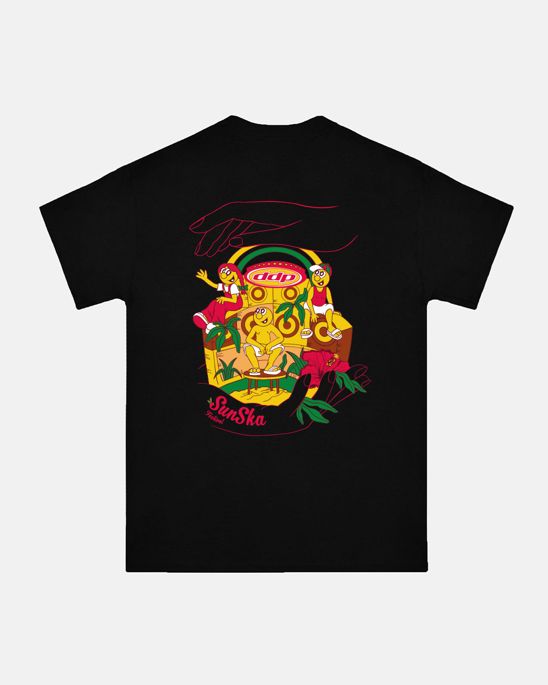 DDP x SunSka – T-shirt coupe droite