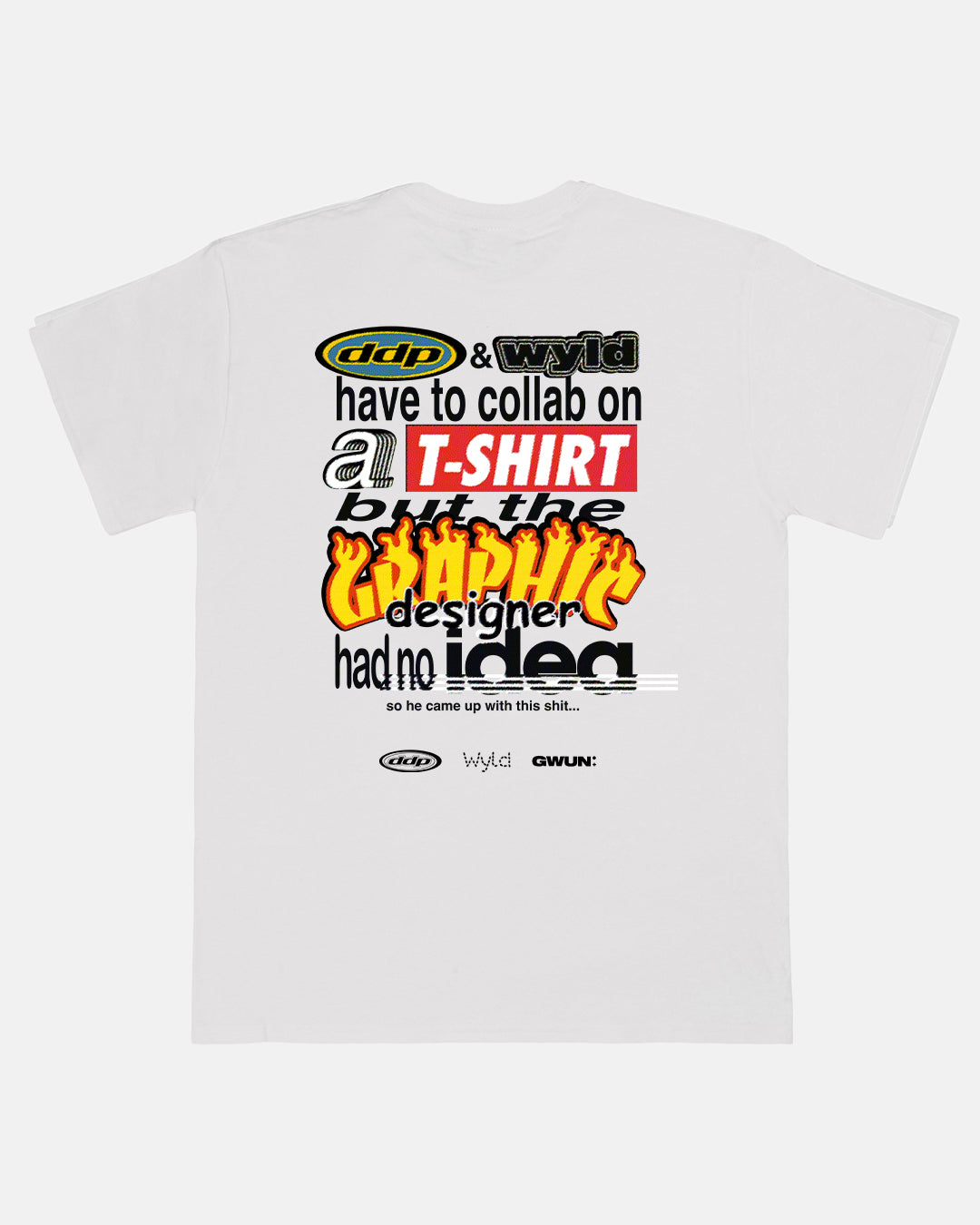 DDP x WYLD – T-shirt coupe droite