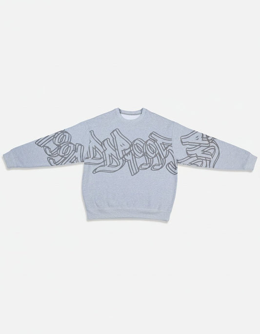 1995 – Sweat col rond coupe droite