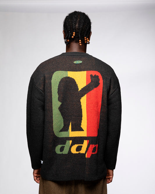 Jah Eggman – Knitwear col rond coupe loose