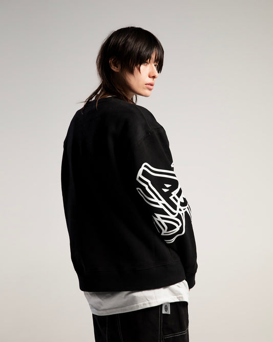 1995 – Sweat col rond coupe droite