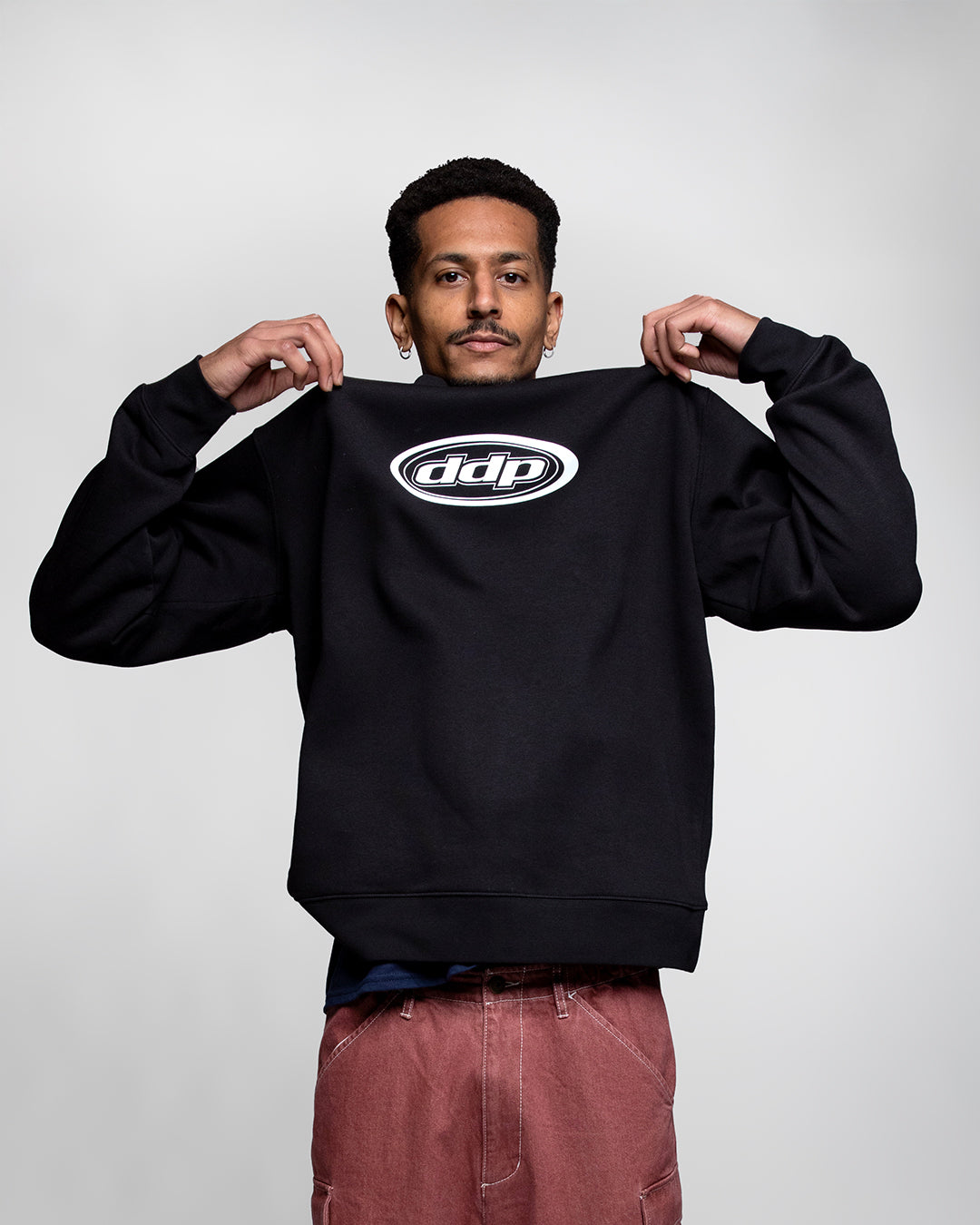 DDP95 B&W – Sweat col rond
