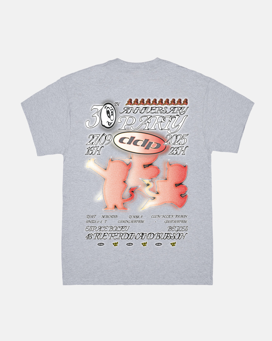 DDP – T-shirt Anniversaire 30 Ans