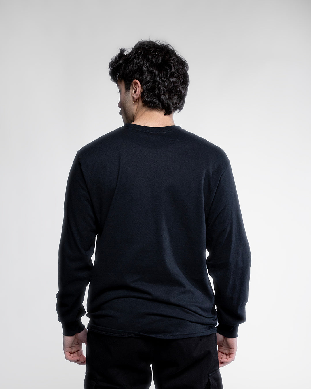 EGGMAN95 – T-shirt manches longues coupe droite