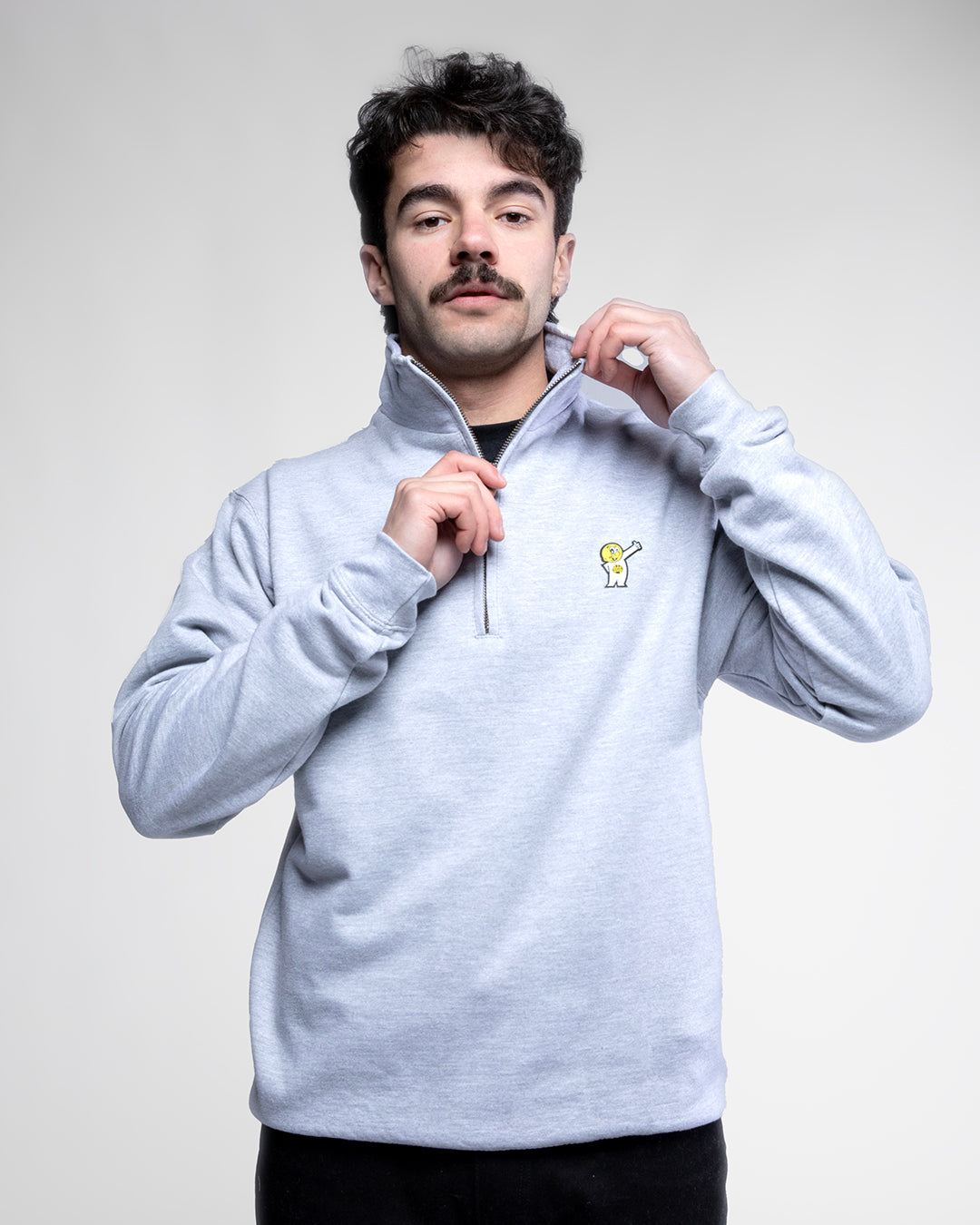 EGGMAN95 – Quarter Zip coupe droite