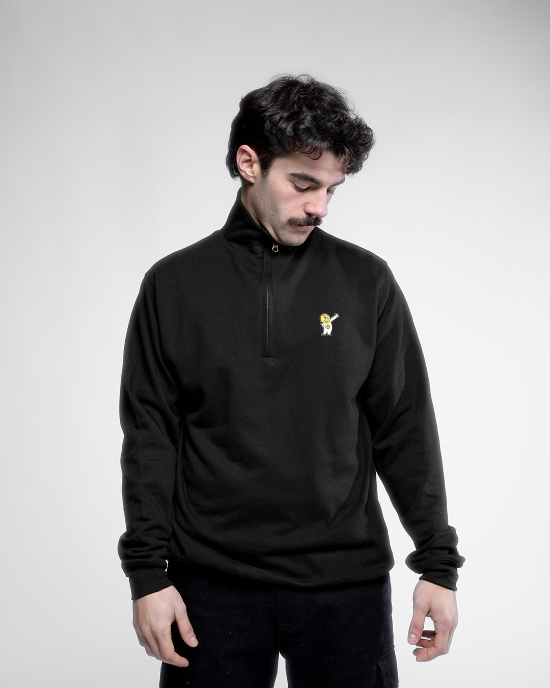 EGGMAN95 – Quarter Zip coupe droite