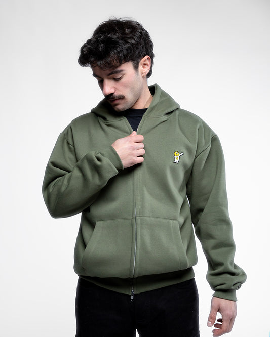 EGGMAN95 – Hoodie Zippé