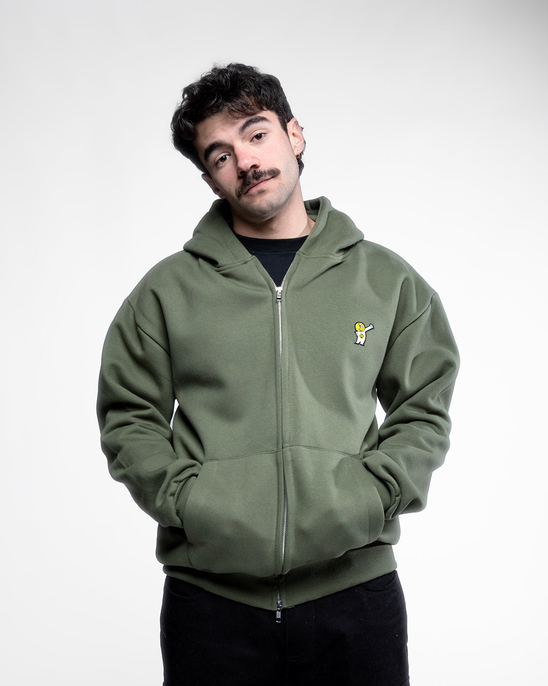 EGGMAN95 – Hoodie Zippé