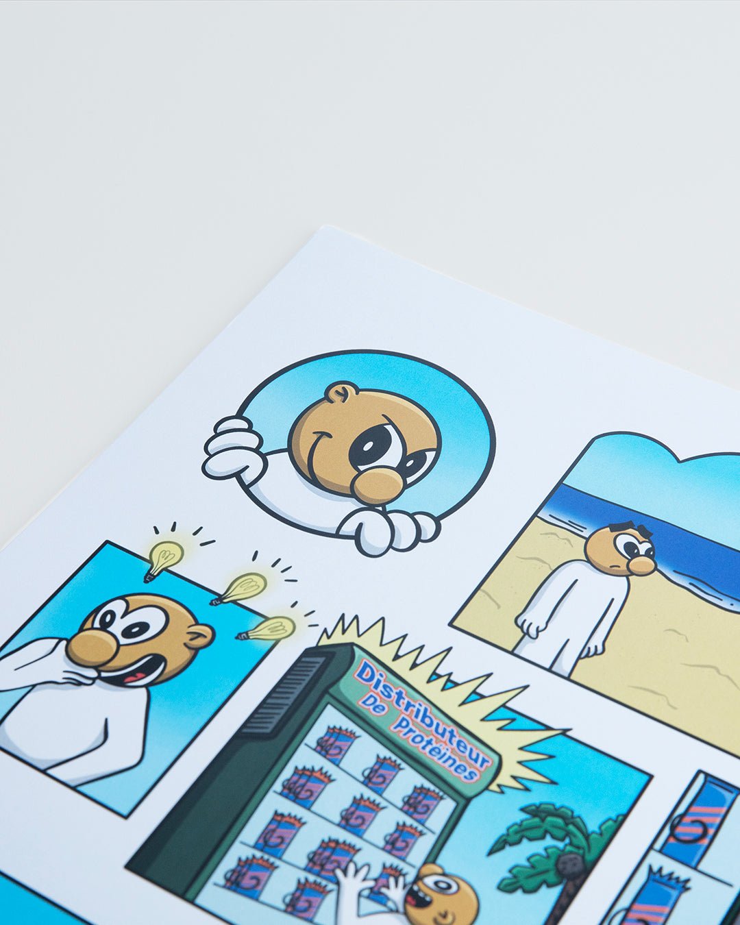 DDP x OKTO – Affiche "Distributeur de Protéine" A3