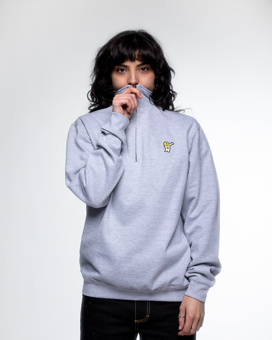 EGGMAN95 – Quarter Zip coupe droite