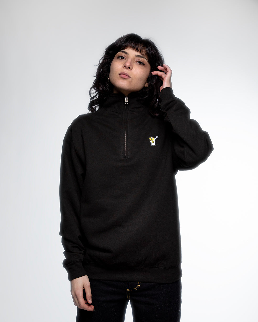 EGGMAN95 – Quarter Zip coupe droite