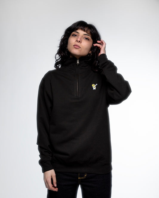 EGGMAN95 – Quarter Zip coupe droite