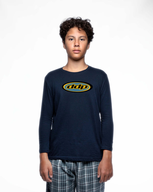 DDP95 – T-shirt manches longues enfant coupe droite