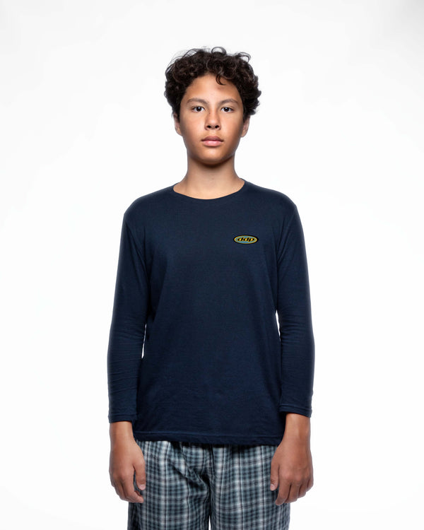 Petit DDP95 – T-shirt manches longues enfant coupe droite