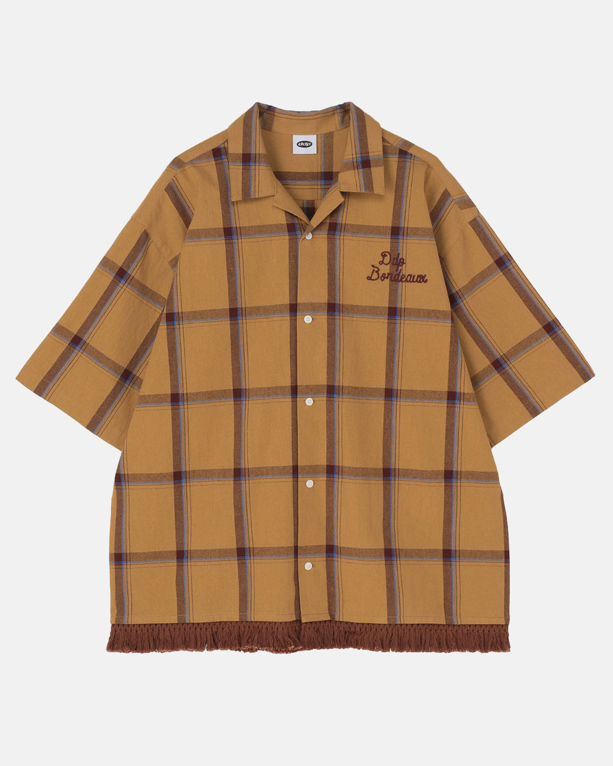 Chemise DDP à Carreaux à Franges DDP – vue 2