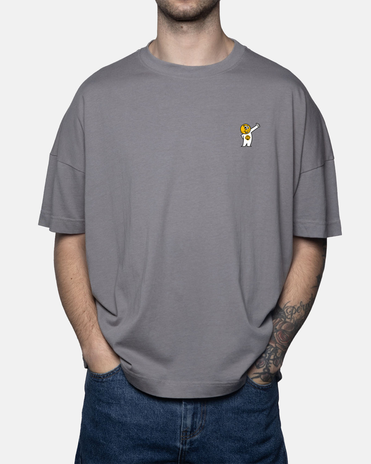 Tee-shirt oversize EGGMAN95 - DDP - vue detail 3