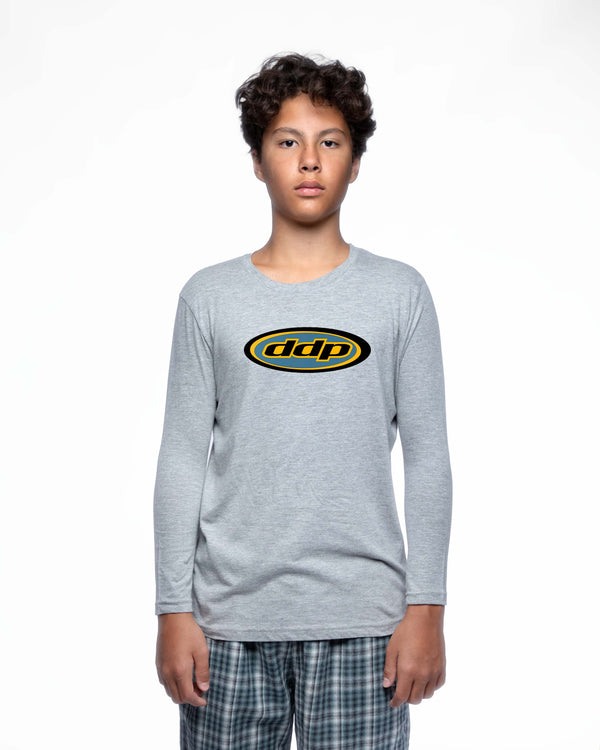 DDP95 – T-shirt manches longues enfant coupe droite