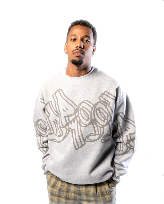 1995 – Sweat col rond coupe droite
