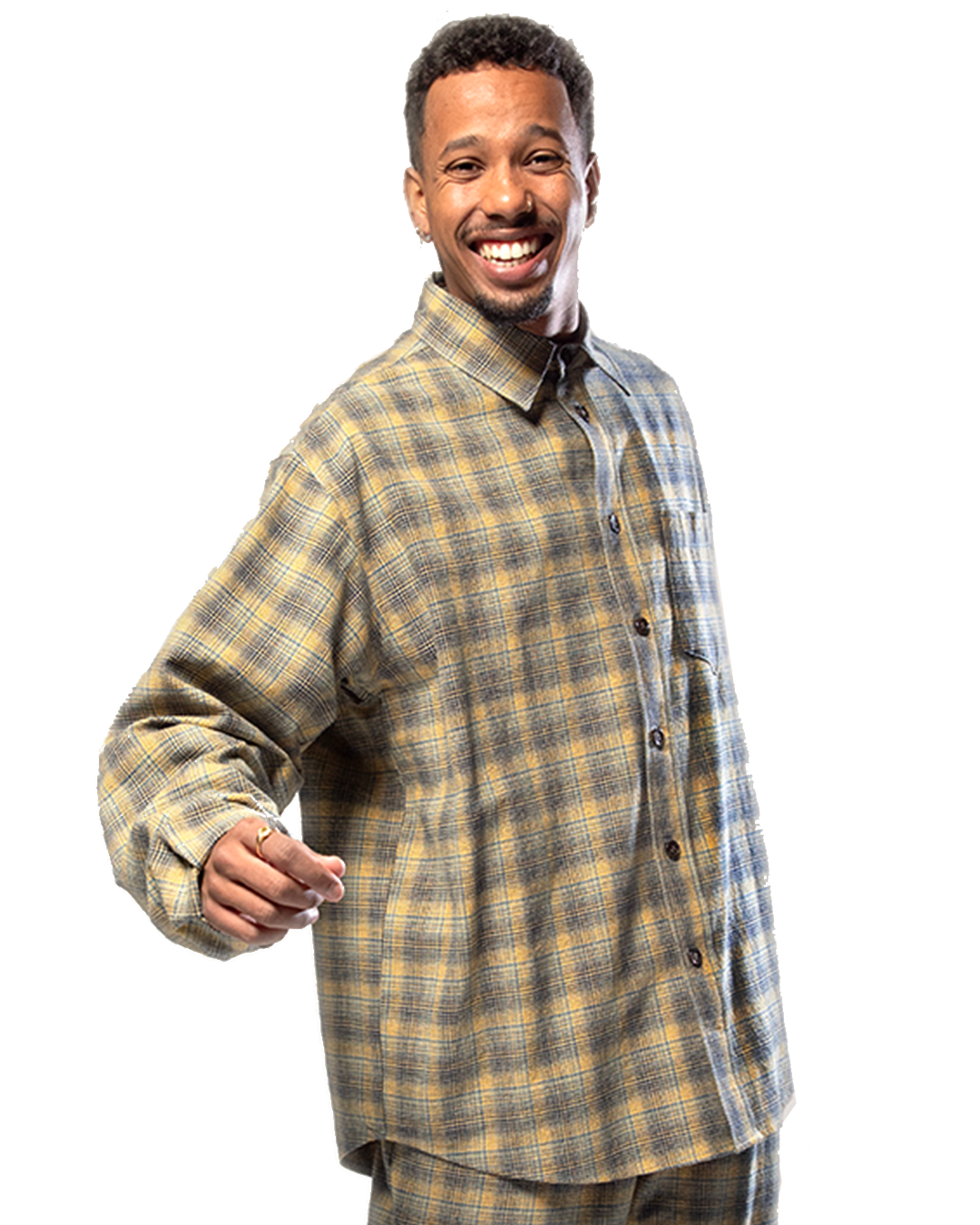 Chemise Carreaux – Chemise archive en coton coupe droite