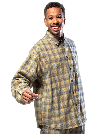 Chemise Carreaux – Chemise archive en coton coupe droite