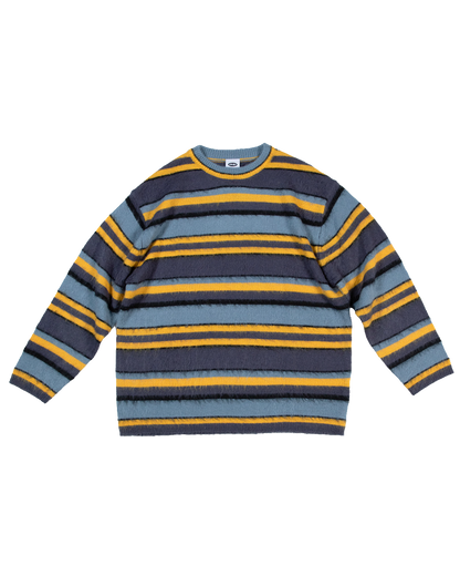 DDP Vintage – Pull en maille oversize à rayures