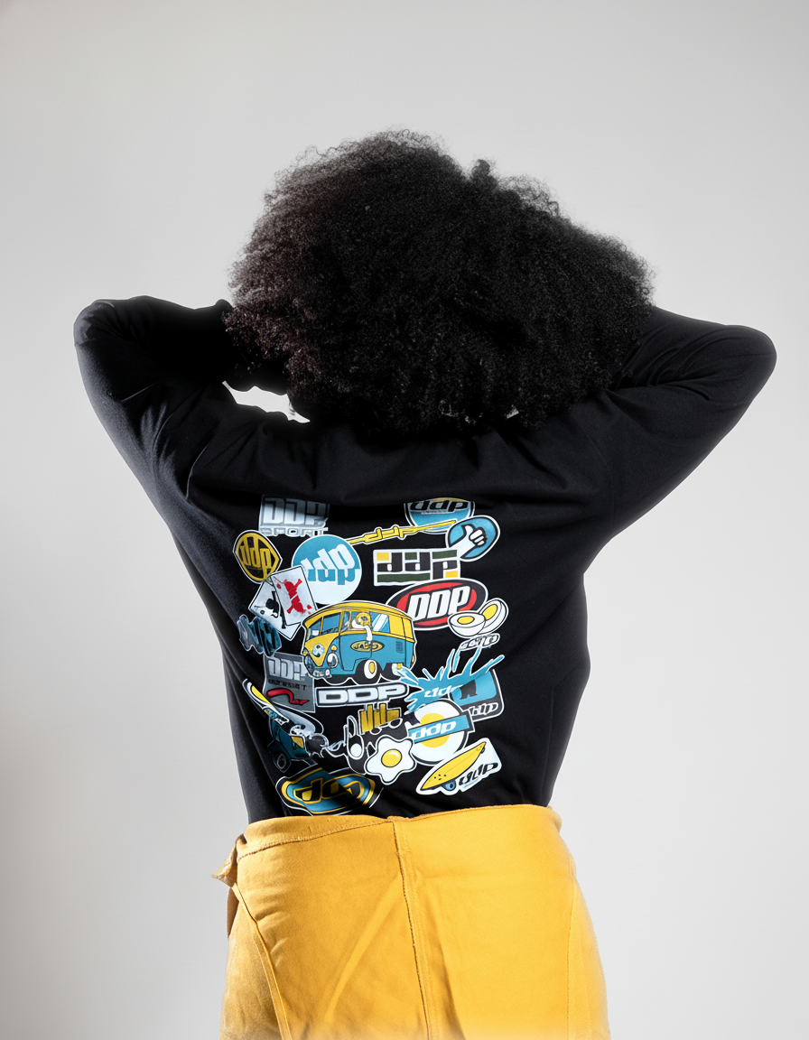 DDP Heritage – T-shirt manches longues coupe droite