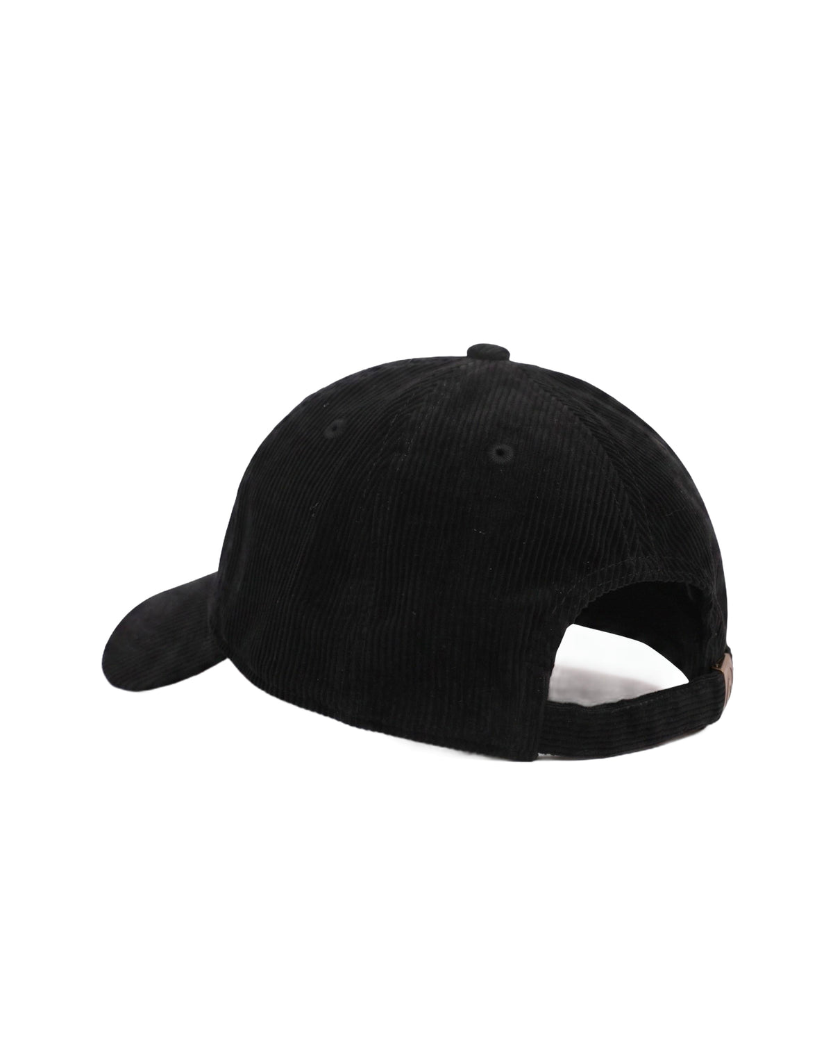 Casquette baseball DDP Heart 95 en velours côtelé – coloris Noir – vue de dos