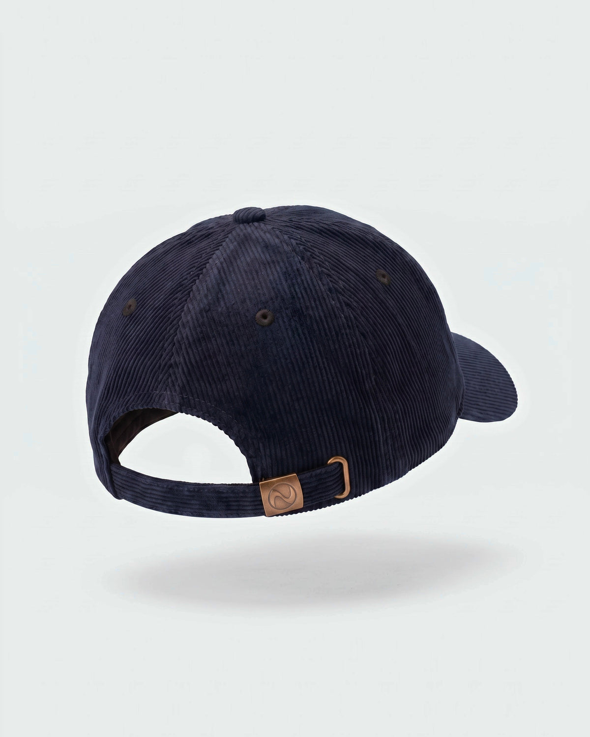 Casquette baseball DDP Heart 95 B&W en velours côtelé – coloris Bleu Marine – vue de dos