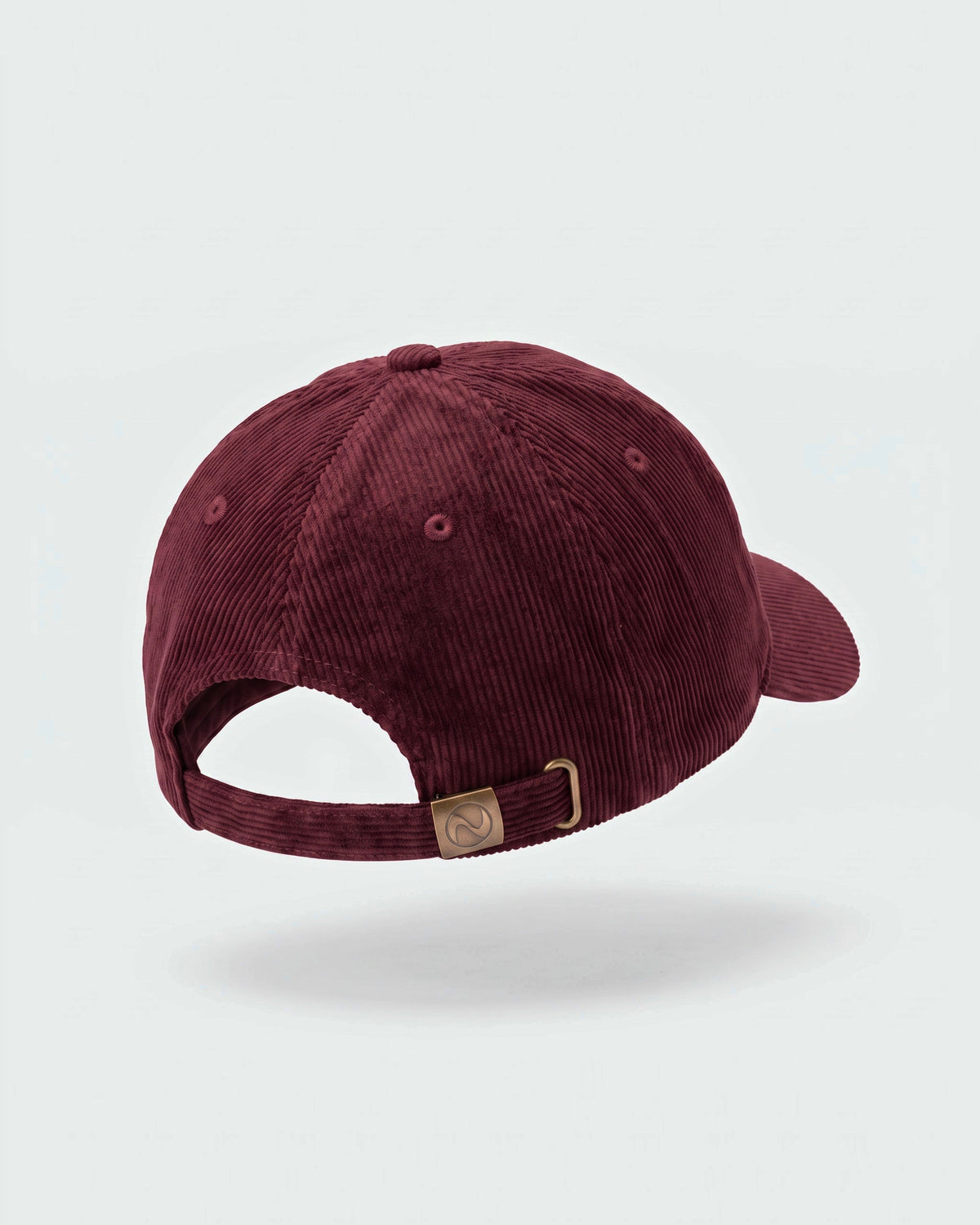 Casquette baseball DDP Heart 95 B&W en velours côtelé – coloris Bordeaux – vue de dos