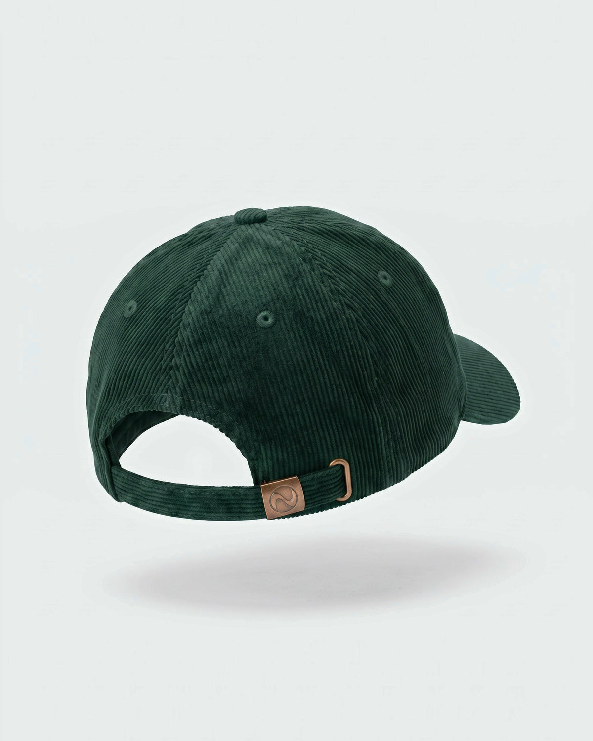 Casquette baseball DDP Heart 95 B&W en velours côtelé – coloris Vert – vue de dos