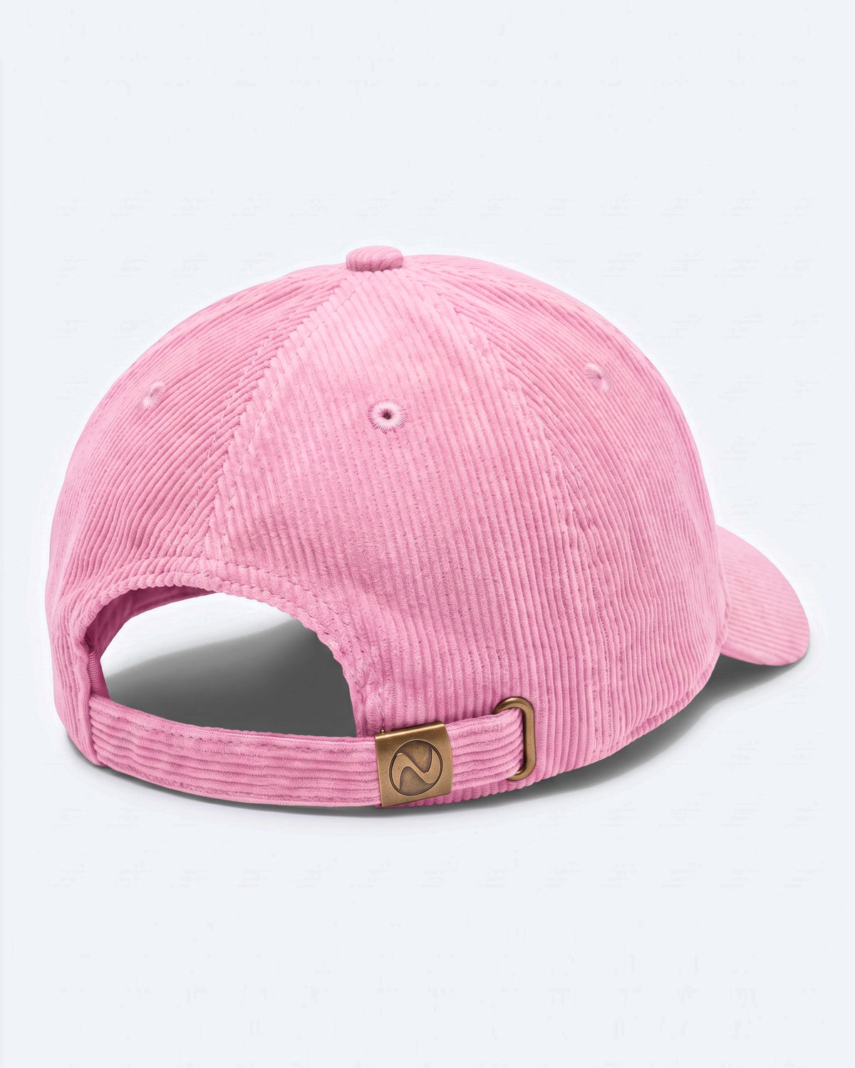 Casquette baseball DDP WINDEGS95 en velours côtelé – coloris Rose – vue de dos