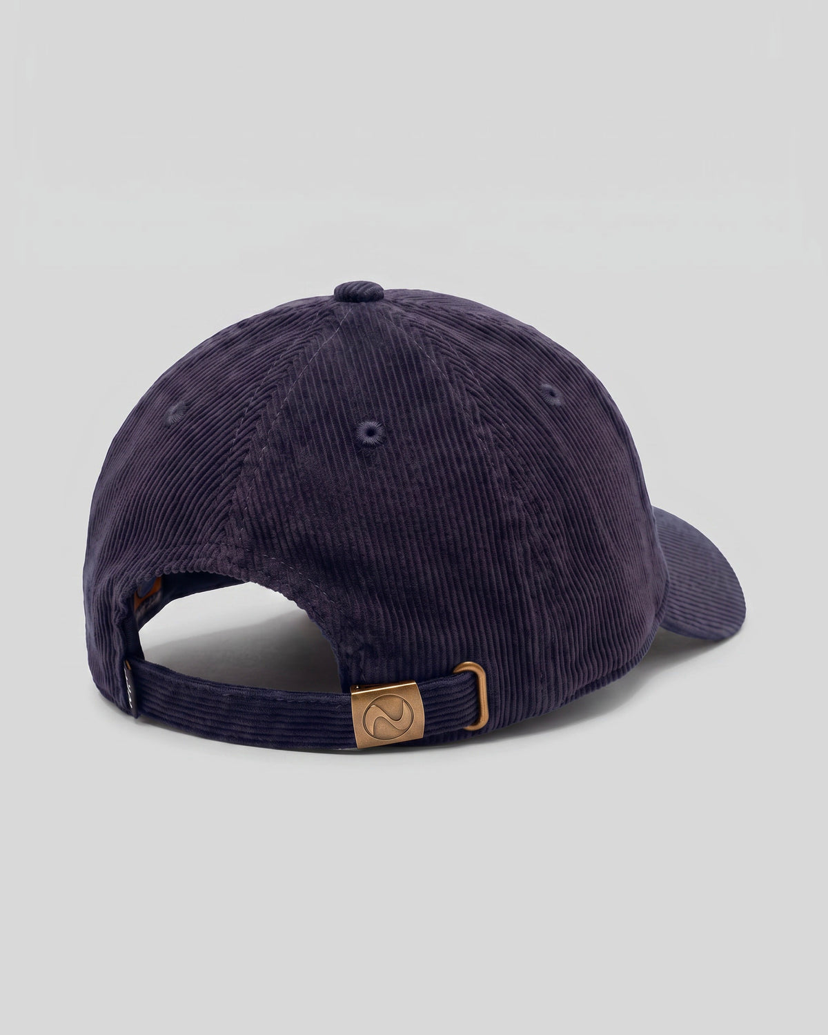 Casquette baseball DDP Fan Logo en velours côtelé – coloris Bleu Marine – vue de dos