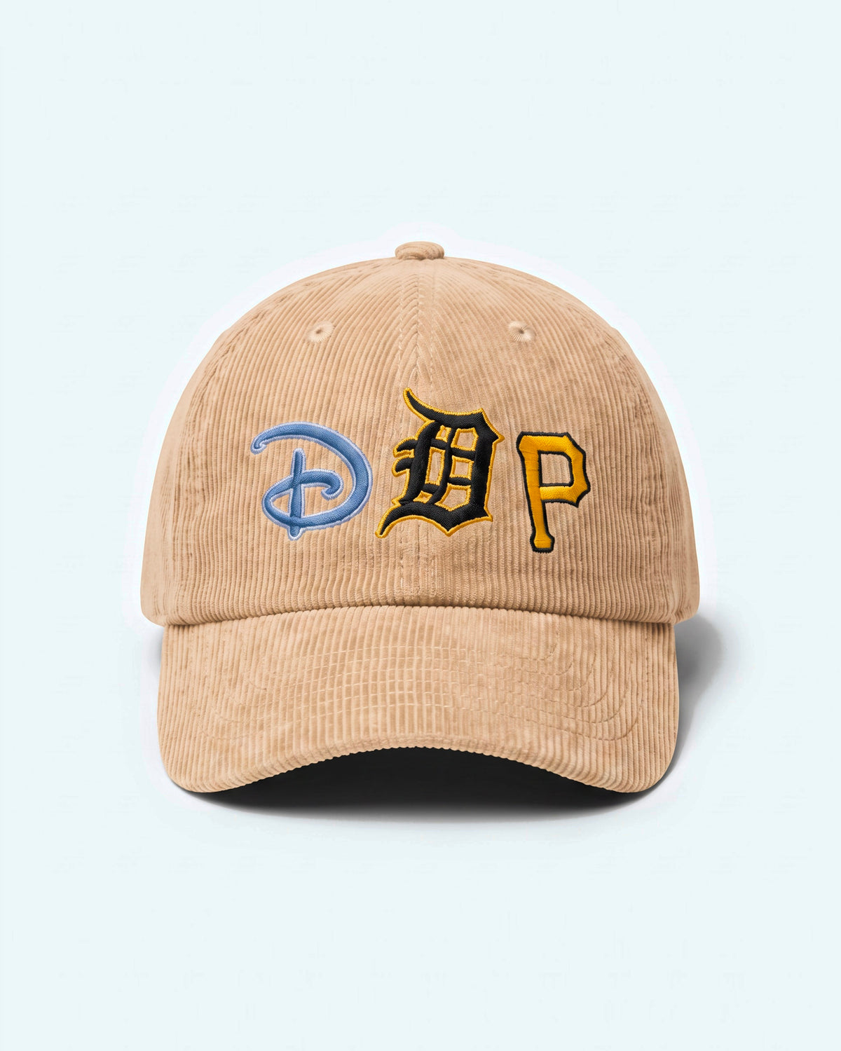 Casquette baseball DDP Fan Logo en velours côtelé