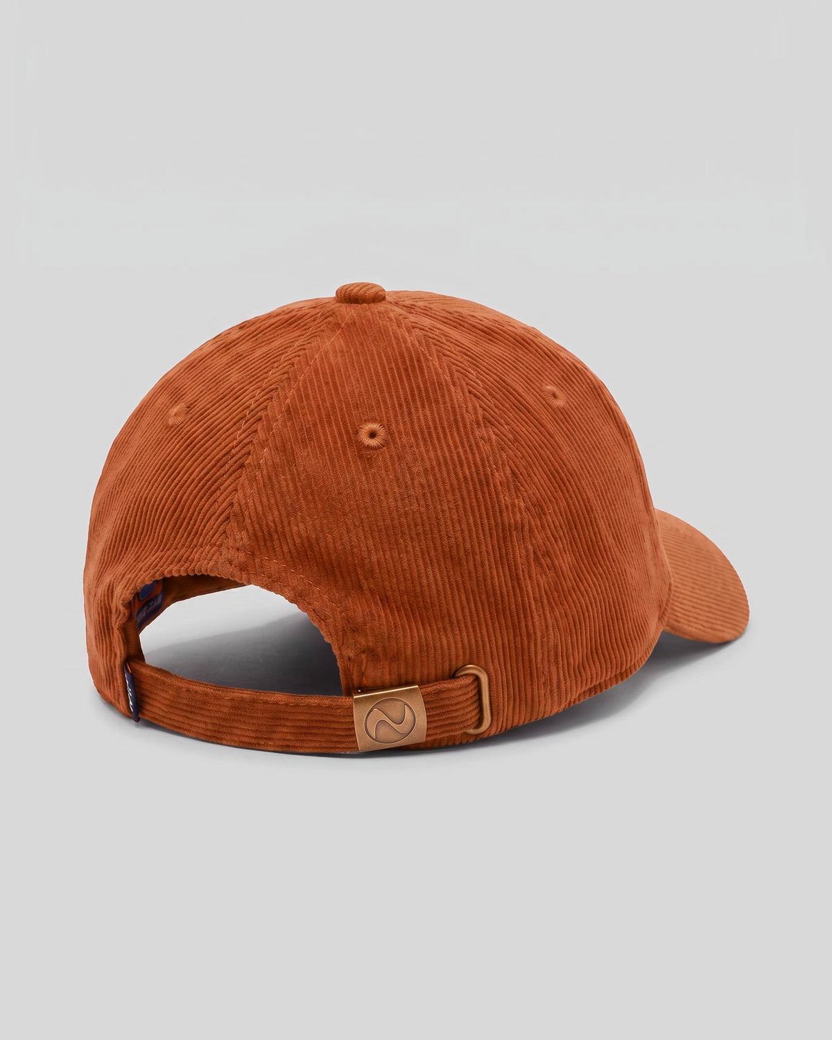 Casquette baseball DDP Fan Logo en velours côtelé – coloris Taupe – vue de dos