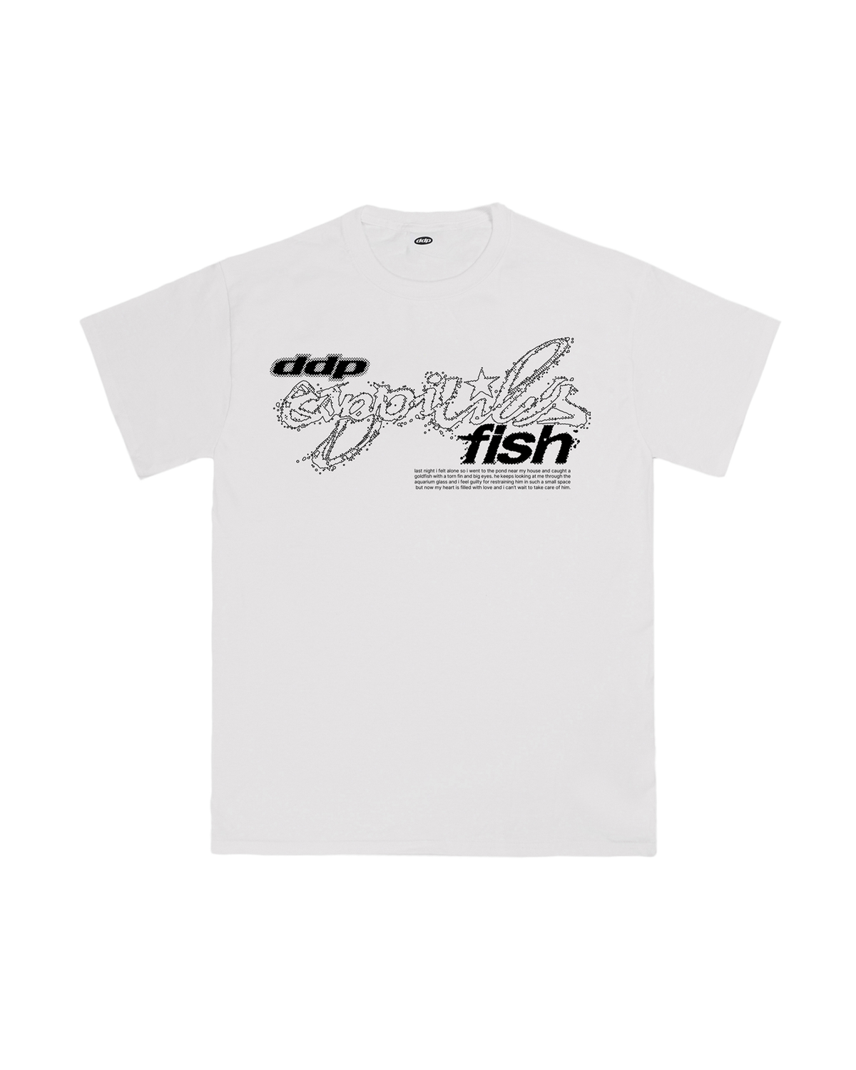 DDPxAPRILSFISHBAND - T-shirt coupe droite