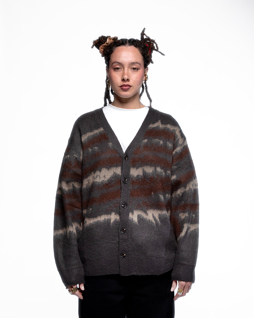 Cardigan Anagram DDP en Maille Brossée