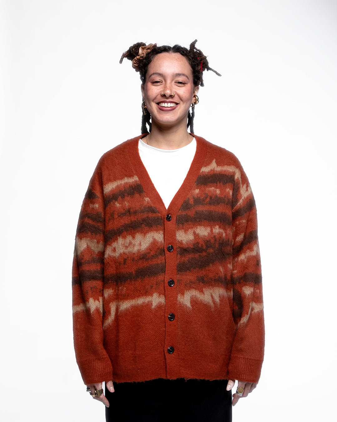 Cardigan Anagram DDP en Maille Brossée