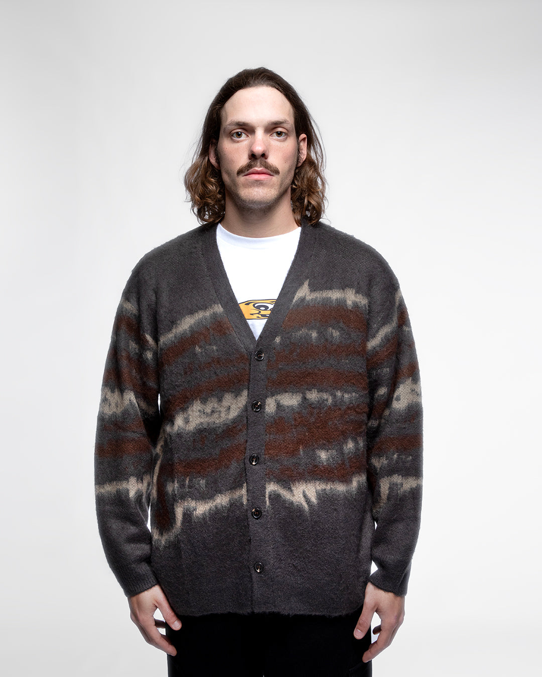 Cardigan Anagram DDP en Maille Brossée