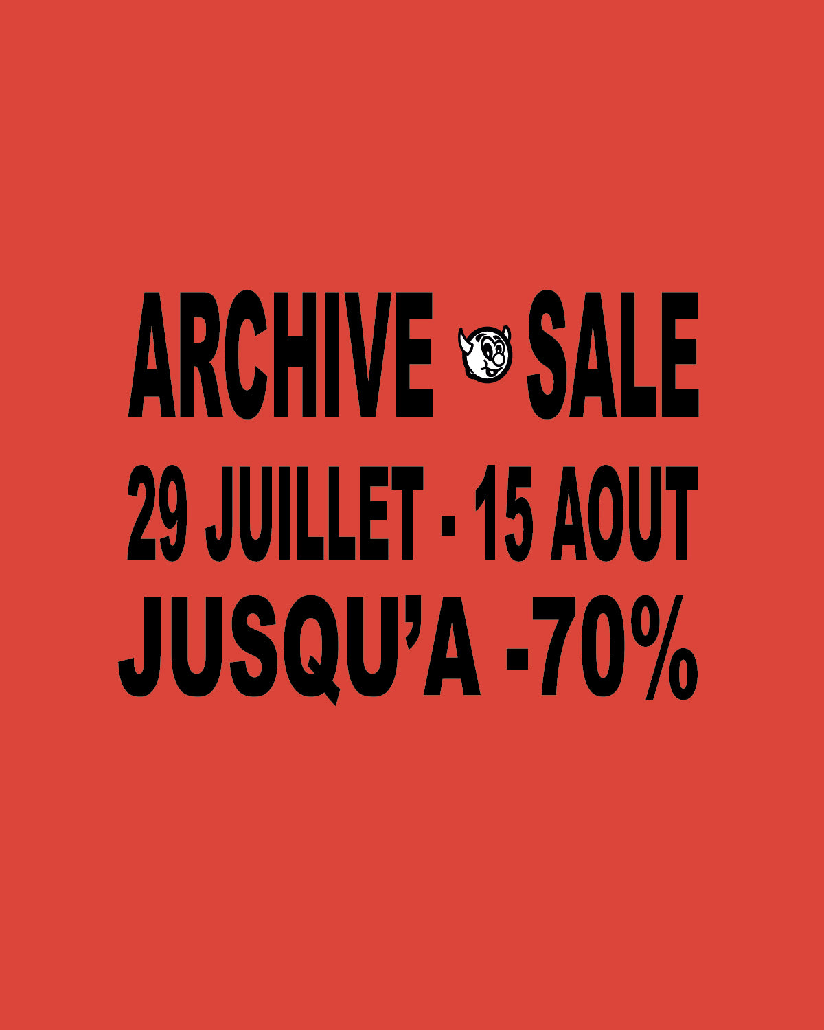 ARCHIVE SALE